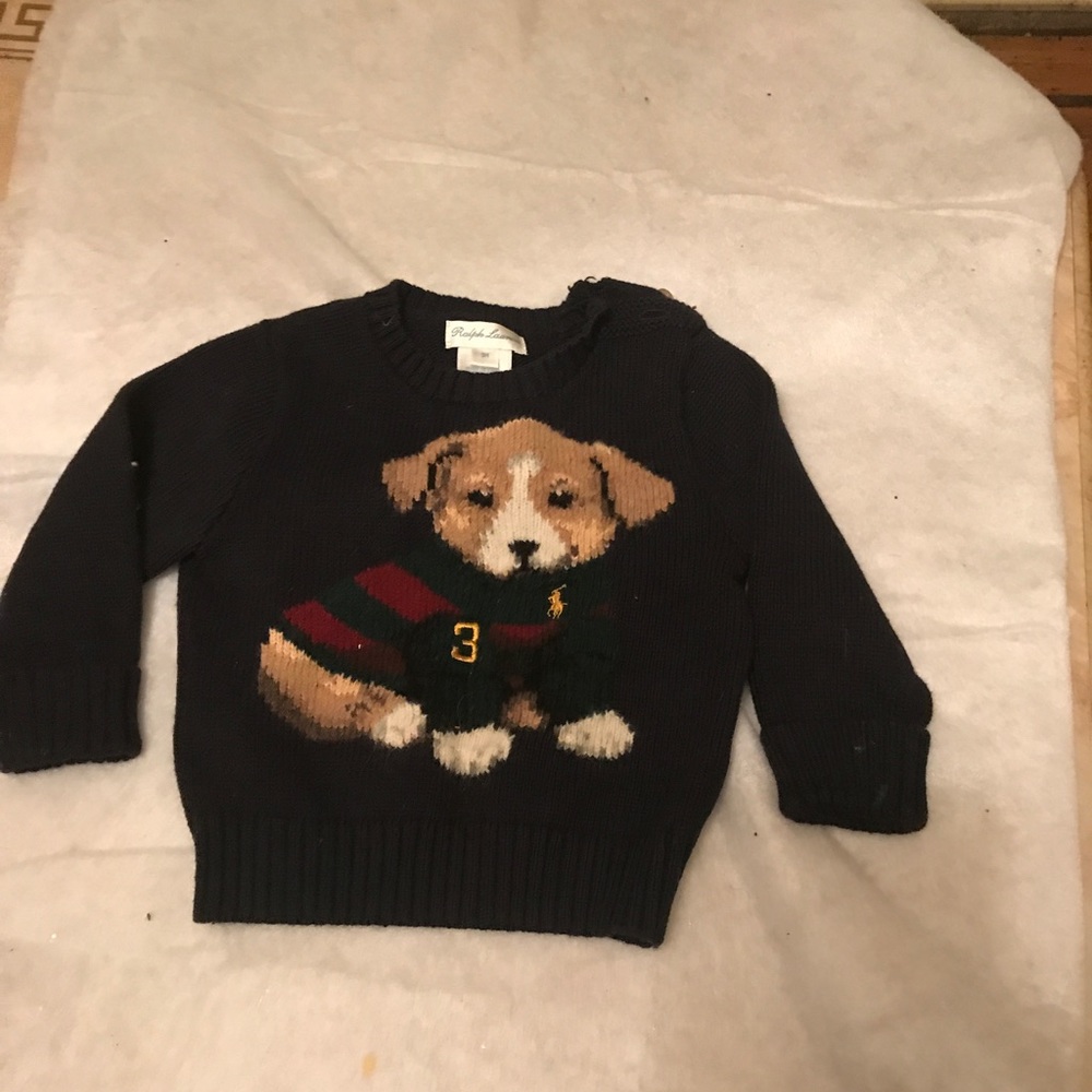 Polo infant sweater